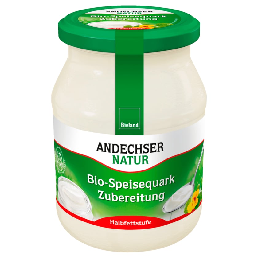 Andechser Bio Speisequark Zubereitung 500g